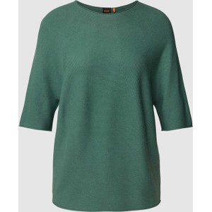 Zielony sweter Hugo Boss