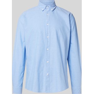 Niebieska koszula Matinique z bawełny w stylu casual