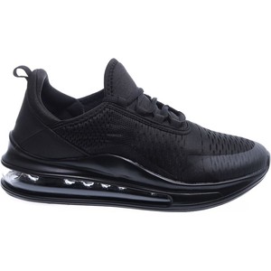 Pantofelek24 Czarne wsuwane męskie buty sportowe /A8-1 15598 T732/
