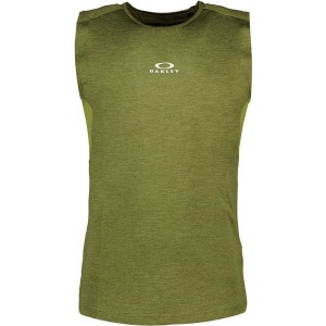 Zielony t-shirt Oakley w sportowym stylu