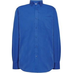 Niebieska koszula jk-collection.pl w stylu casual