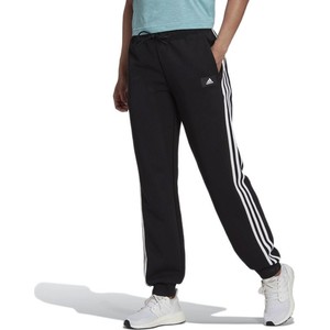 Czarne spodnie Adidas z dresówki w sportowym stylu