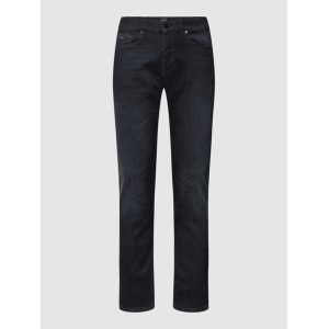 Czarne jeansy Hugo Boss z bawełny w stylu casual