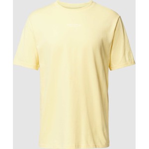 Żółty t-shirt Marc O'Polo z krótkim rękawem