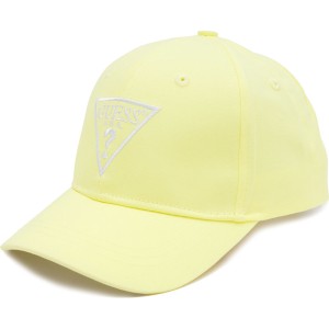 Żółta czapka Guess