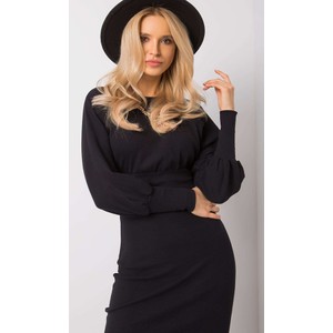 Czarna sukienka 5.10.15 z bawełny w stylu casual mini