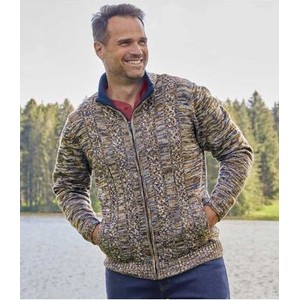 Sweter Atlas For Men w stylu casual z polaru