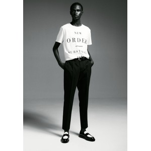 T-shirt H & M z krótkim rękawem z dżerseju w młodzieżowym stylu