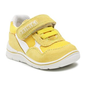 Żółte buty sportowe dziecięce Primigi na rzepy