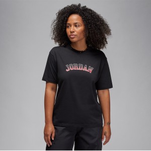 T-shirt Jordan z krótkim rękawem z okrągłym dekoltem