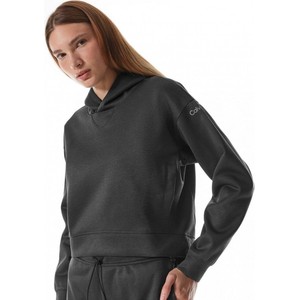 Czarna bluza Calvin Klein z kapturem w sportowym stylu