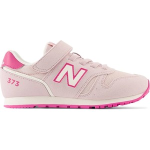 Różowe buty sportowe dziecięce New Balance sznurowane