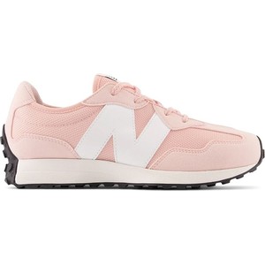 Różowe buty sportowe dziecięce New Balance dla dziewczynek sznurowane