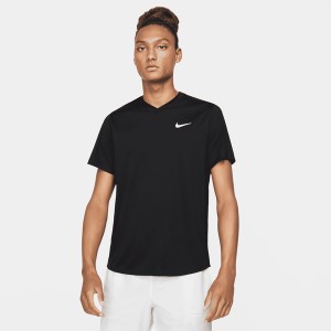 Czarny t-shirt Nike w stylu casual