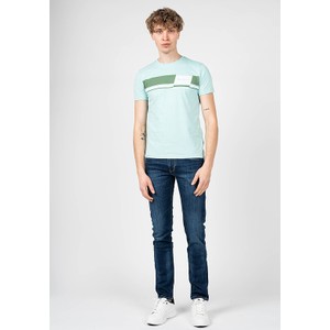 T-shirt ubierzsie.com z nadrukiem z krótkim rękawem w stylu casual