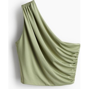 Zielona bluzka H & M w stylu casual bez rękawów