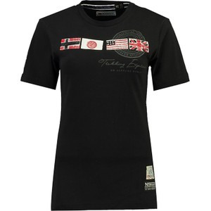 T-shirt Geographical Norway z krótkim rękawem