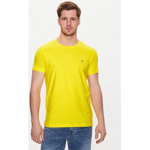 Żółty t-shirt Tommy Hilfiger