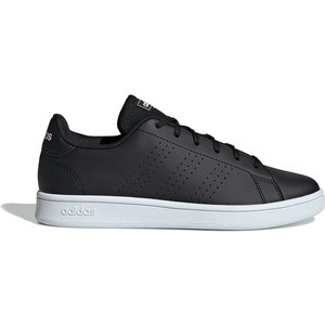 Czarne buty sportowe Adidas z zamszu z płaską podeszwą