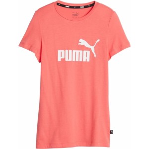 Różowa bluzka dziecięca Puma z bawełny