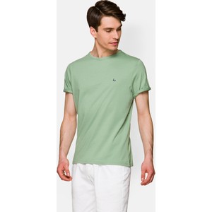 T-shirt LANCERTO z bawełny z krótkim rękawem w stylu casual