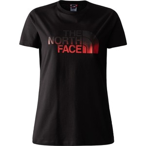 Czarny t-shirt The North Face z krótkim rękawem w stylu casual