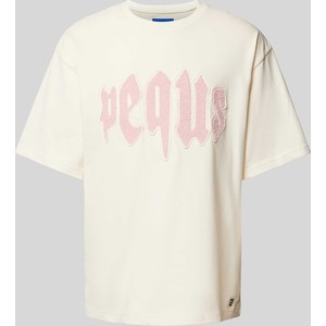 T-shirt Pequs z bawełny