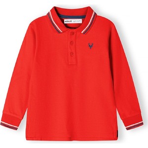 Czerwona koszulka dziecięca Minoti dla chłopców
