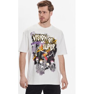 T-shirt Vision Of Super z krótkim rękawem w młodzieżowym stylu