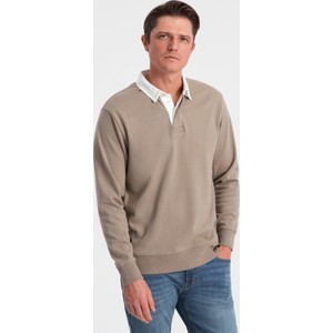 Bluza Ombre w stylu casual z bawełny