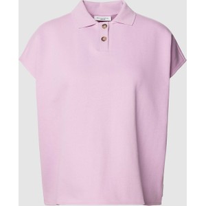 Różowa bluzka Marc O'Polo w stylu casual z bawełny
