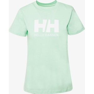 T-shirt Helly Hansen w młodzieżowym stylu z krótkim rękawem