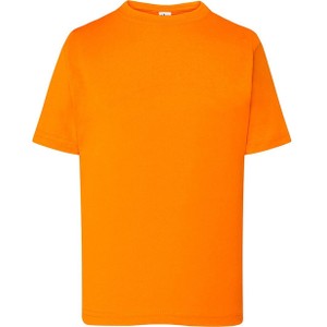 Pomarańczowa koszulka dziecięca JK Collection z krótkim rękawem