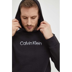 Czarna bluza Calvin Klein w młodzieżowym stylu z bawełny