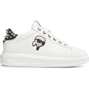 Buty sportowe Karl Lagerfeld na platformie sznurowane