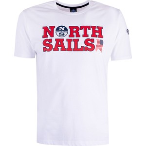 T-shirt ubierzsie.com z tkaniny w sportowym stylu z krótkim rękawem