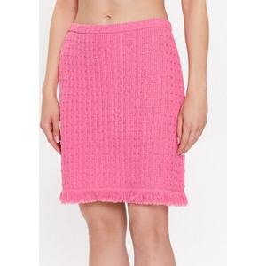 Różowa spódnica Luisa Spagnoli mini w stylu casual
