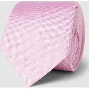 Różowy krawat Tommy Hilfiger