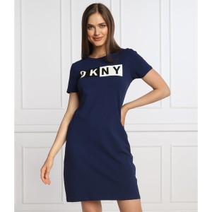 Sukienka DKNY w stylu casual mini z okrągłym dekoltem