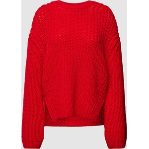 Czerwony sweter Marc O'Polo z wełny