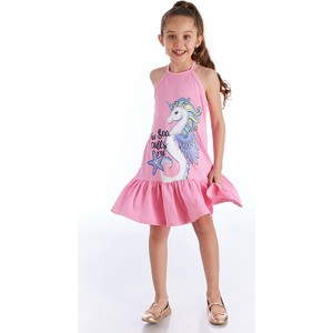Różowa sukienka dziewczęca Deno Kids
