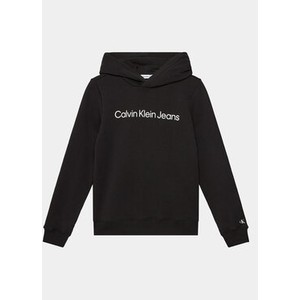 Czarna bluza dziecięca Calvin Klein dla chłopców z jeansu