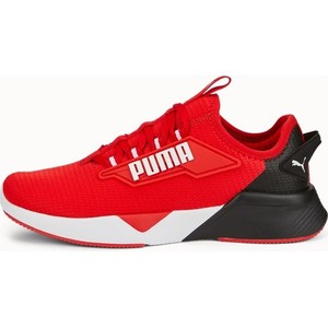 Czerwone buty sportowe dziecięce Puma sznurowane
