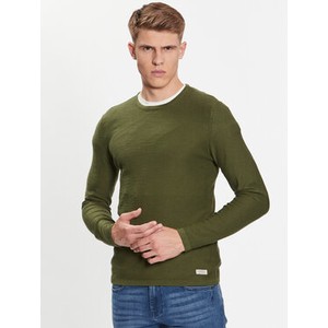 Zielony sweter Blend w stylu casual