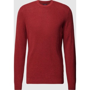 Czerwony sweter McNeal z bawełny