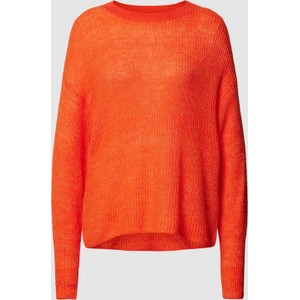 Pomarańczowy sweter Esprit z wełny