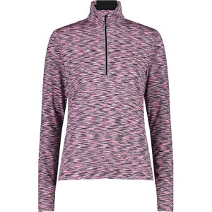 Różowa bluzka CMP z golfem w sportowym stylu