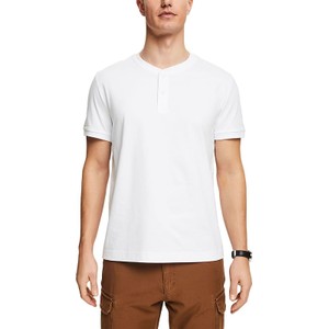 T-shirt Esprit z krótkim rękawem z bawełny w stylu casual