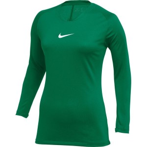 Zielona bluzka Nike z długim rękawem