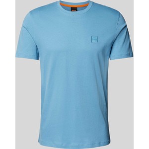 Niebieski t-shirt Hugo Boss w sportowym stylu